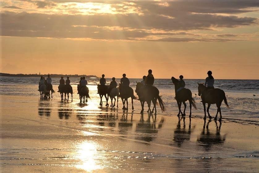 Excursion balade à cheval sur la Plage agadir