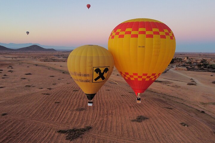 Tour en montgolfière au-dessus d'Agadir et de la campagne environnante