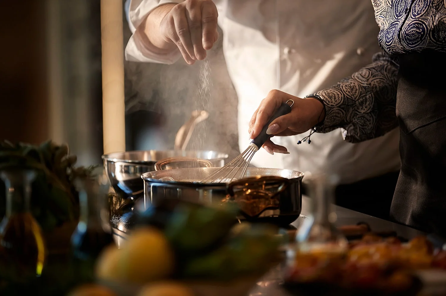 Cours de cuisine marocaine avec un chef local