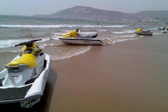 Sortie en jet-ski le long de la côte d'Agadir0