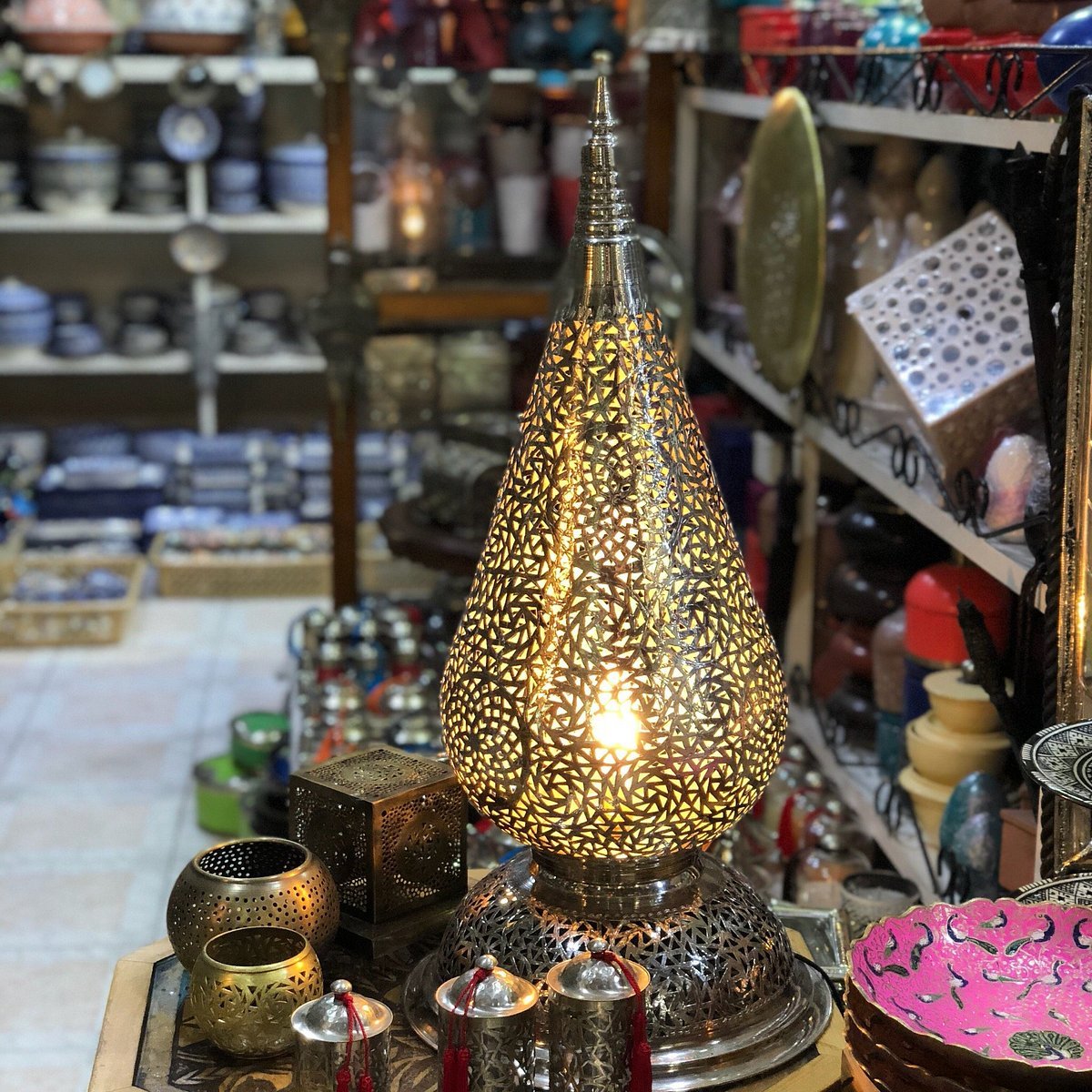 Visite des souks et shopping artisanal