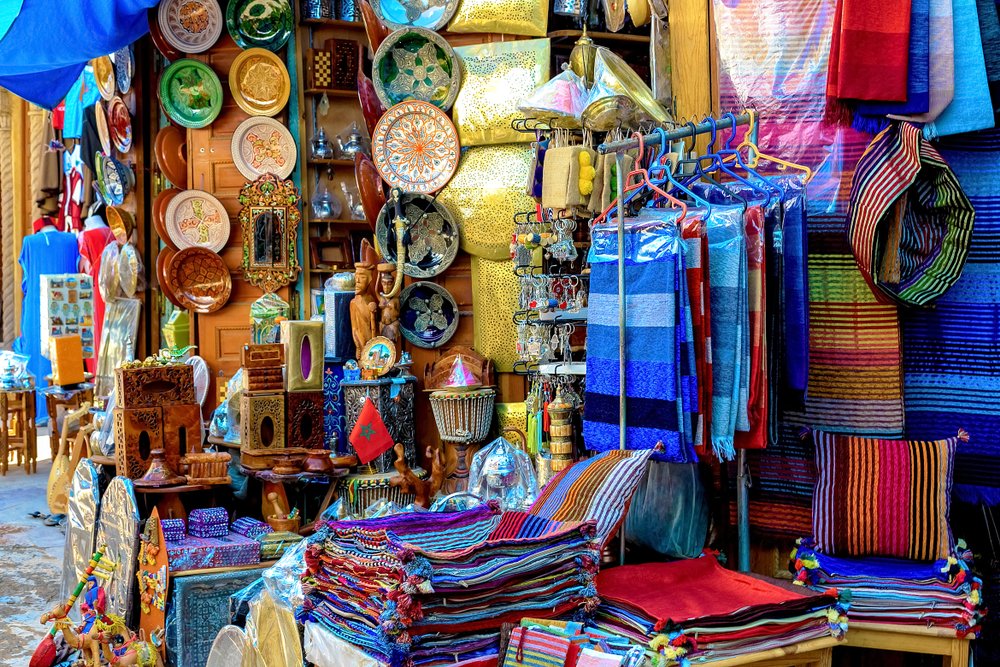 Visite des souks et shopping artisanal