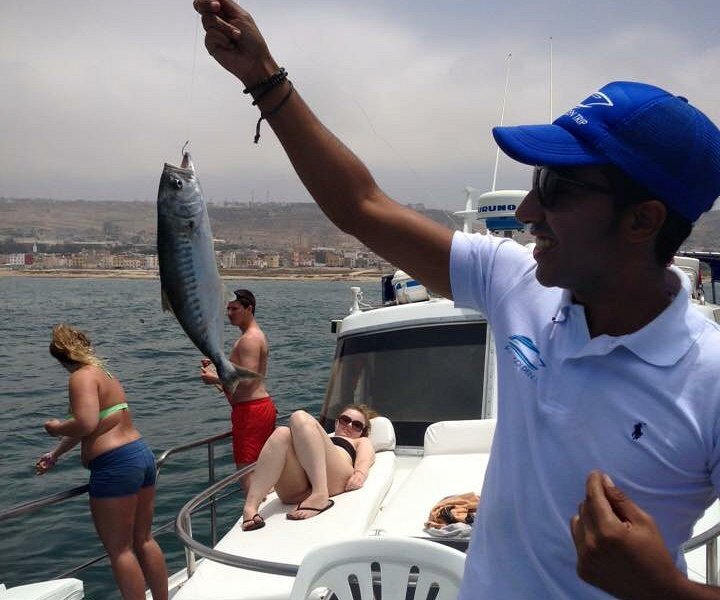 Sortie de pêche en mer à Agadir