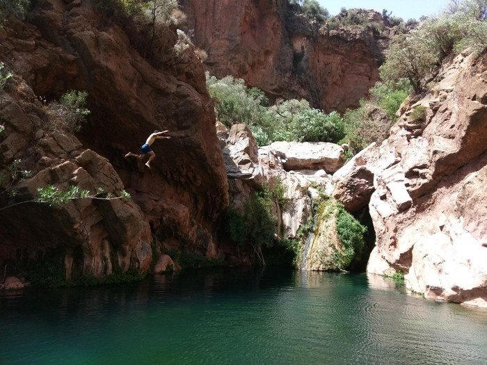 Excursion d'une journée aux cascades de Tizgui